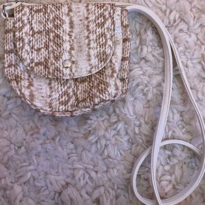 Snake Print Crossbody Bag